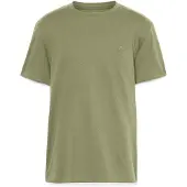 Timberland T-Shirt "DUNSTAN RIVER Short Sleeve Tee", Herren, Gr. L, grün (sage), Single Jersey, Obermaterial: 100% Baumwolle, Rundhals, Shirts T-Shirt, mit Logostickerei, aus Baumwolle