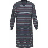 Ammann Pyjama "Nachthemd 1/1 Arm Men / Nightwear", Herren, Gr. 48, blau (nightblau), Obermaterial: 100% Baumwolle CO., Homewear-Sets Pyjama