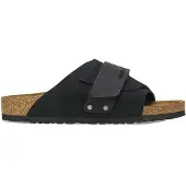 Birkenstock - Kyoto Nubuck/Suede Leather - Sandalen Gr 38 - Narrow schwarz