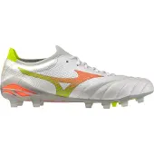 Mizuno Fußballschuh Morelia Neo V ß Elite Weiß-Orange Größe 44
