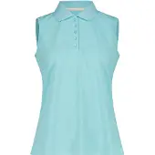 CMP Ärmelloses Poloshirt, Damen