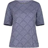 CMP - Women's S/S T-Shirt Floral - Funktionsshirt Gr 34 grau