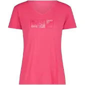 CMP - Women's T-Shirt V-Neck - Funktionsshirt Gr 34 rosa