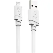 Hama 00201802, 3 m, Lightning, USB A, Männlich, Männlich, Weiß