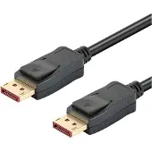 Techly EFB ICOC-DSP-A14-030NT DisplayPort 1.4 Anschlusskabel, St./St., 3m, schwarz ICOCDSPA14030NT