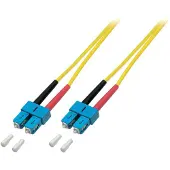 EFB Elektronik O2513.20 Duplex Jumper SC-SC 9/125μ, OS2, LSZH, gelb, 3.0mm, 20m O251320