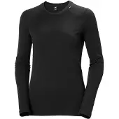 Helly Hansen Unterhemd Lifa Merino Midweight Crew Black Damen-S