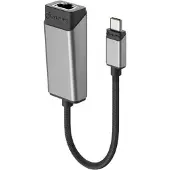 Alogic ULCGE-SGR, Kabelgebunden, USB Typ-C, Ethernet, 5000 Mbit/s, Grau, Silber