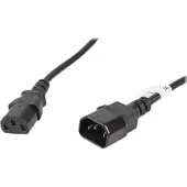 Lanberg CA-C13E-11CC-0050-BK, 5 m, C13-Koppler, C14-Koppler