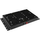 Lanview RAF120BL-UK, Lüftertafel, Schwarz, 3,32 kg