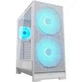 Cougar Gehäuse Midi-Tower, Airface 180, ARGB, Weiß, Midi Tower, PC, Weiß, ATX, CEB, micro ATX, Mini-ITX, Gaming, Multi