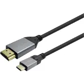 VivoLink PROUSBCHDMIMM1, USB C, 1 m, Schwarz