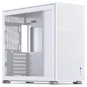 Jonsbo D41 MESH, Midi Tower, PC, Weiß, ATX, micro ATX, Mini-ATX, Stahl, Gaming