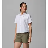 Columbia - Women's Silver Ridge Utility II S/S Shirt - Hemd Gr XL weiß