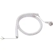 Bachmann BM0010716 Spiralleitung H05VV-F 3G1,5mm2 L:1,0m ws AEH/CEE7/7