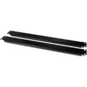 APC 1 HE Airflow Management Blenden-Kit (2 Stck.), schwarz, Blindplatte, Metall, Schwarz, 100 g