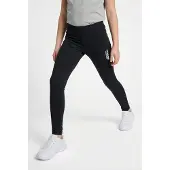 Hummel Leggings , Mädchen, Gr. 140, N-Gr, schwarz, Obermaterial: 95% Baumwolle, 5% Elasthan, Hosen Leggings, für Kinder und Jugendliche geeignet
