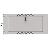 Lanberg WFFA-5604-10S, Wandmontiertes Regal, 4U, 60 kg, Grau