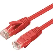 Microconnect UTP602R, 2 m, Cat6, U/UTP (UTP), RJ-45, RJ-45, Rot