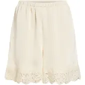 Vila Viklara Spitzensaum Shorts