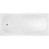Besco Badewanne Rechteck Bona 150x70 mit Acrylschürze, Füßen und Ablaufgarnitur GRATIS