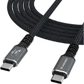 Wozinsky 5907769376740, 1 m, USB C, USB C, USB4 Gen 2x2, 40 Gbit/s, Schwarz