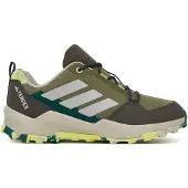 Adidas Wanderschuh TERREX "AX4R", Jungen, Gr. 40, olive strata, matte silber, shadow olive, Synthetik, Textil, Schuhe Wanderschuh, für Kinder & Jugendliche
