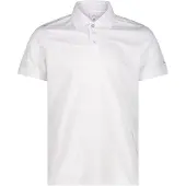 CMP Herren Outdoor Polo Shirt aus Pique mit Dry-Function weiss 56