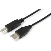 Microconnect USBAB1B, 1 m, USB A, USB B, USB 2.0, Schwarz