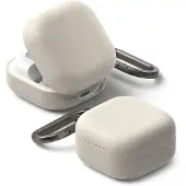 Ringke Galaxy Buds 4 Pro, Hülle, Silikon, Steinfarbe