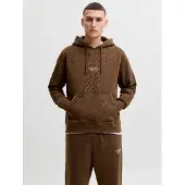 Jack & Jones "JJESOHO SWEAT HOOD NOOS", Baumwollmischung, relaxed fit