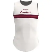 Santini - Eroica Timo Baselayer - Radunterhemd Gr M/L weiß/grau