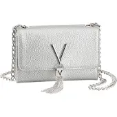 Valentino Umhängetasche "DIVINA" Damen Handtasche, Schultertasche, Mini Bag mit Schmuckelement
