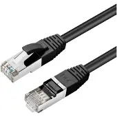 Microconnect SSTP6005S, 0,5 m, Cat6, S/FTP (S-STP), RJ-45, RJ-45, Schwarz