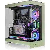 Thermaltake CTE E550 TG, Midi Tower, PC, Grün, ATX, EATX, micro ATX, Mini-ITX, SPCC, Gaming