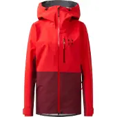 Haglöfs Damen Skijacke Alper Proof Jacket Women Rot XL