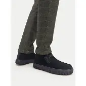 Clarks Originals Torhill Hi Wildleder Herren Schwarz Stiefel