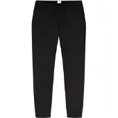 Schiesser Pyjamahose "Mix + Relax", Damen, Gr. 40, N-Gr, schwarz (000, schwarz), Single Jersey, Obermaterial: 95% Modal, 5% Elasthan, lang, Hosen Pyjamahose, weiche Single-Jersey Qulität, Gummizug