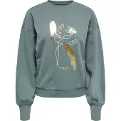 ONLY "ONLBROOKY L/S PRINT UB CS SWT", Baumwollmischung, regular fit