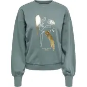 ONLY "ONLBROOKY L/S PRINT UB CS SWT", Baumwollmischung, regular fit
