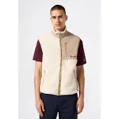 Champion Fleeceweste "Polar Vest", Herren, Gr. L (52/54), beige (bhb, sphk), Obermaterial: 100% Polyester, Westen Fleeceweste, für Erwachsene, in leichter Qualität, aus Polyester