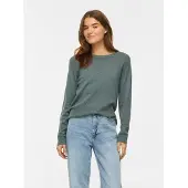 Vila Rundhalspullover "VIRIL O-NECK L/S KNIT TOP - NOOS" Viskosemischung, regular fit