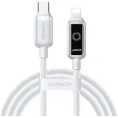 JOYROOM USB-C auf Lightning-Schnellladekabel 30 W, 1,2 m - Weiß