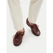 Timberland Bootsschuh "CLASSIC BOAT CLASSIC BOAT 2 EYE", Herren, Gr. 47,5, braun, Leder, Schuhe Bootsschuh