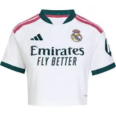 Adidas Real Madrid 26/27 Cropped Heim Damen T-shirt Mit Kurzen Ärmeln