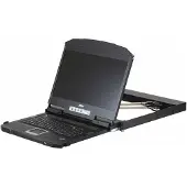 Aten CL3800NW KVM-Konsole USB HDMI DVI VGA Dual Rail, US-Layout