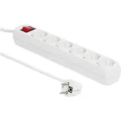 Microconnect GRU006W, 1,8 m, Drinnen, Typ F, Typ F, Weiß, Weiß