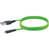 Schwaiger LPRO420 501 - Grün - USB A - Lightning - 1,2 m - Männlich - Männlich
