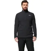 Jack Wolfskin Pullover Taunus Half Zip Herren Black-S