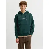 Jack & Jones "JJESOHO SWEAT HOOD NOOS", Baumwollmischung, relaxed fit